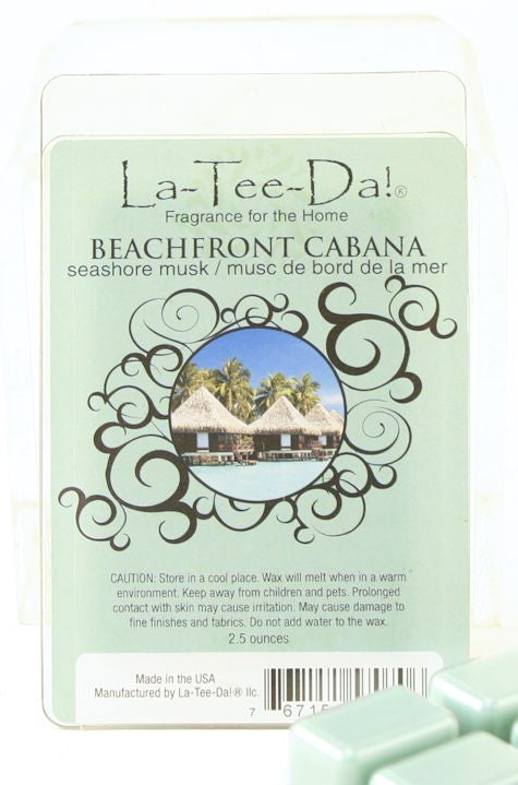 BEACHFRONT CABANA Magic Melts Scented Wax Tarts by La Tee Da