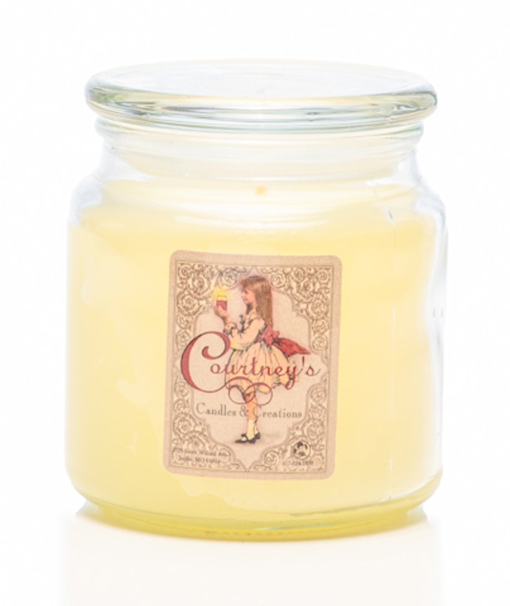 Honeysuckle - Courtneys Candles Maximum Scented 16oz Medium Jar Candle