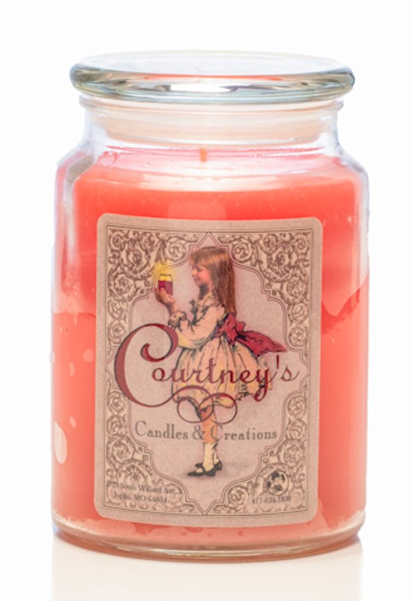 Luckily - Courtneys Candles Maximum Scented 26oz Large Jar Candle
