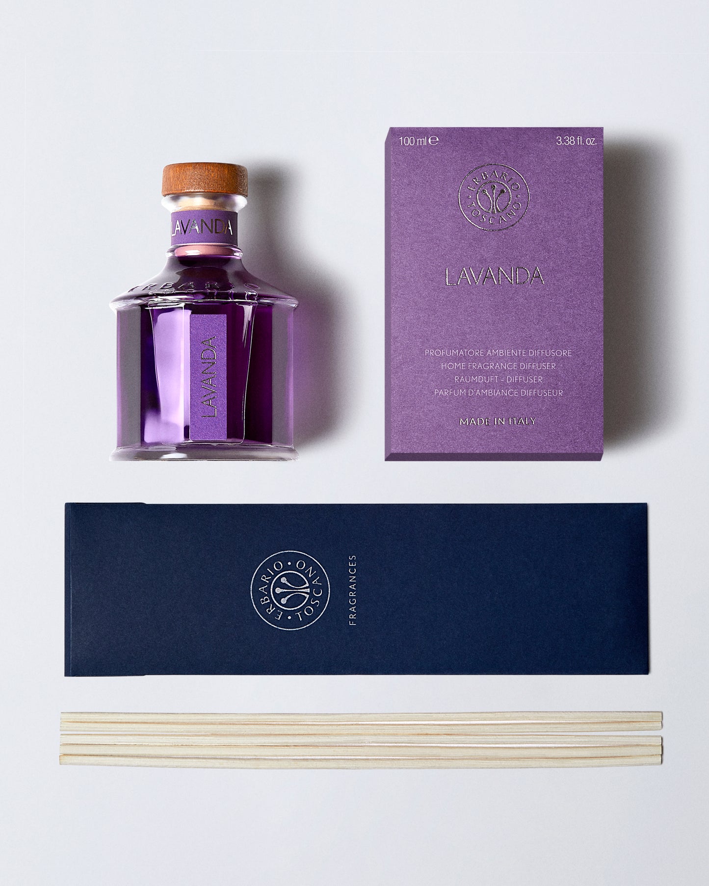 LAVENDER Erbario Toscano 250 ml Reed Diffuser