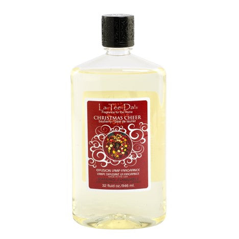 CHRISTMAS CHEER La-Tee-Da Effusion and Fragrance Lamp Oil Refills - 32 oz